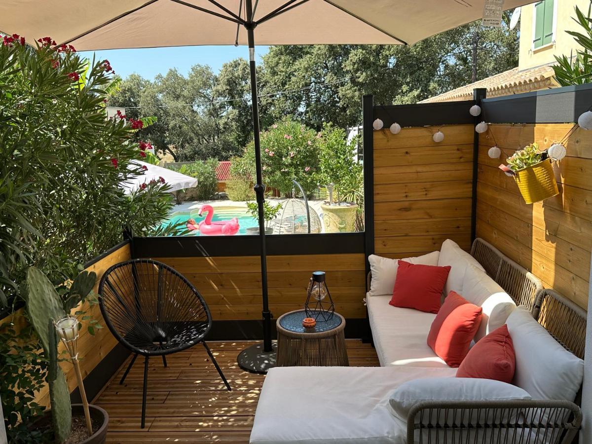 Le Pouticaire Appartement Salinelles Buitenkant foto
