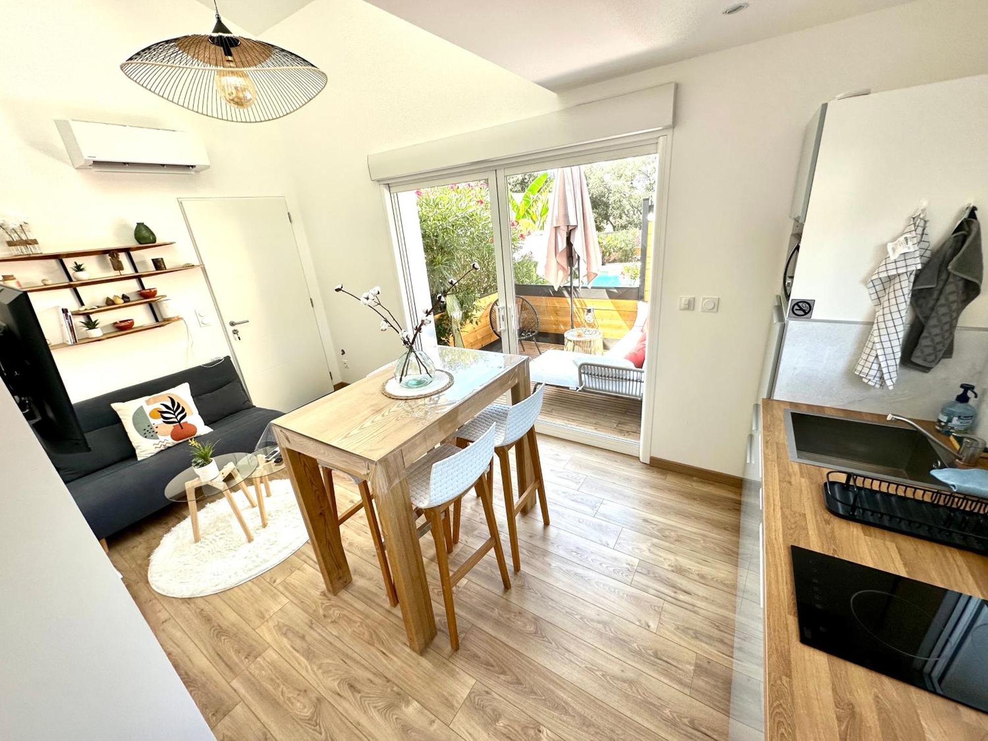 Le Pouticaire Appartement Salinelles Buitenkant foto